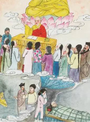 「佛教」持斋素食者，念佛功德大