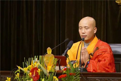 「佛教」达照法师在温州妙果寺为大众作《生命导航》佛学讲座圆满