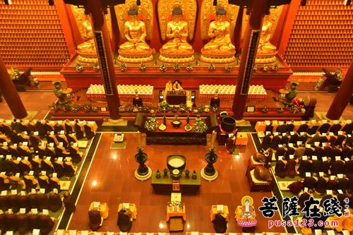 「佛教」河北柏林禅寺第十二届护国镇灾般若万灯法会通启
