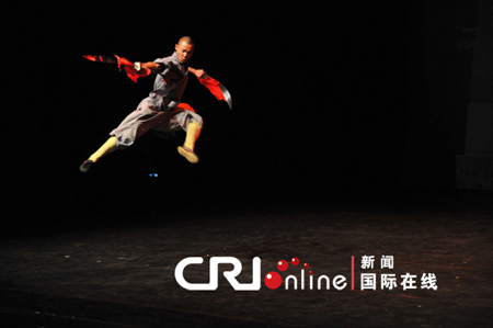 「文化」少林寺武僧团亮相以色列中国文化周 精彩表演受热捧