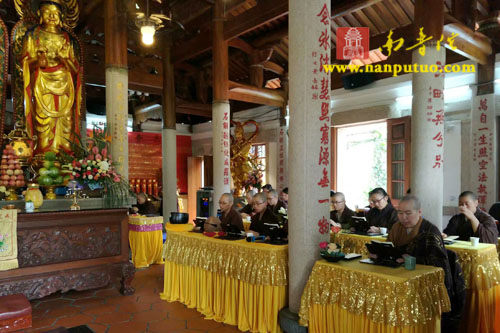 「佛教」福建厦门万石莲寺启建为期七天的地藏法会