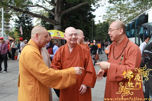 「佛教」台湾了中长老一行参观厦门南普陀、白鹿洞寺 「佛教」台湾了中长老一行参观厦门南普陀、白鹿洞寺