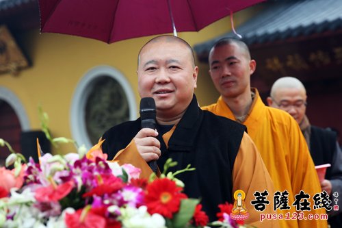 「佛教」上海南山古寺举行全堂佛像开光暨灵宏法师晋院升座庆典