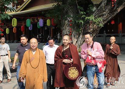 「佛教」一路一带一家亲 泰国古巴亞里亞察大师莅临大佛寺