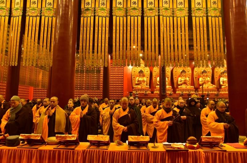 「般若」河北赵县柏林禅寺举行第十一届护国镇灾般若万灯法会