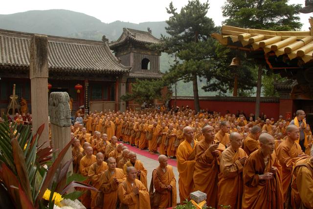 「五台山」山西五台山塔院寺寂度上人圆寂十周年追思法会