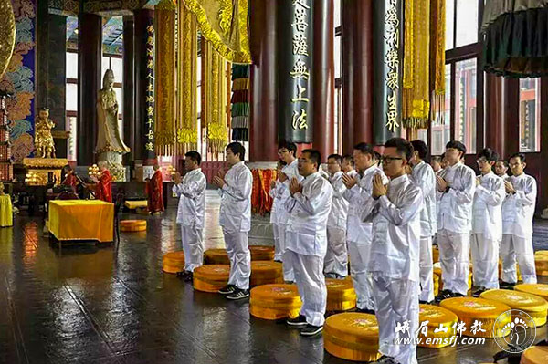 「佛教」河北香河大安寺举行秋季禅修活动