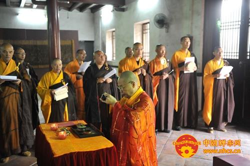 「佛教」广东南华禅寺2014年二部僧三坛大戒法会正式开始