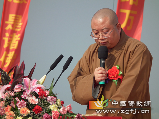 「佛教」武汉莲华寺隆重举行寺院奠基庆典法会