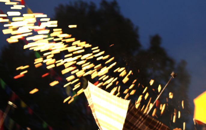 2013年2月14日慧日禅寺供佛斋天吉祥法会