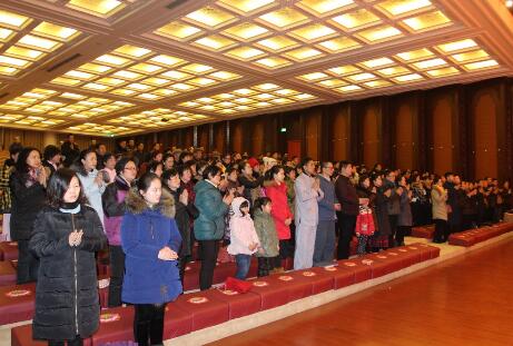「佛教」江苏常州宝林禅寺举行义工岁末联欢会