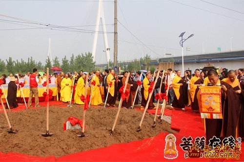 「佛教」湖北省浠水县晏公寺隆重举行奠基庆典法会 「佛教」湖北省浠水县晏公寺隆重举行奠基庆典法会