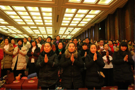 「佛教」江苏常州宝林禅寺举行义工岁末联欢会
