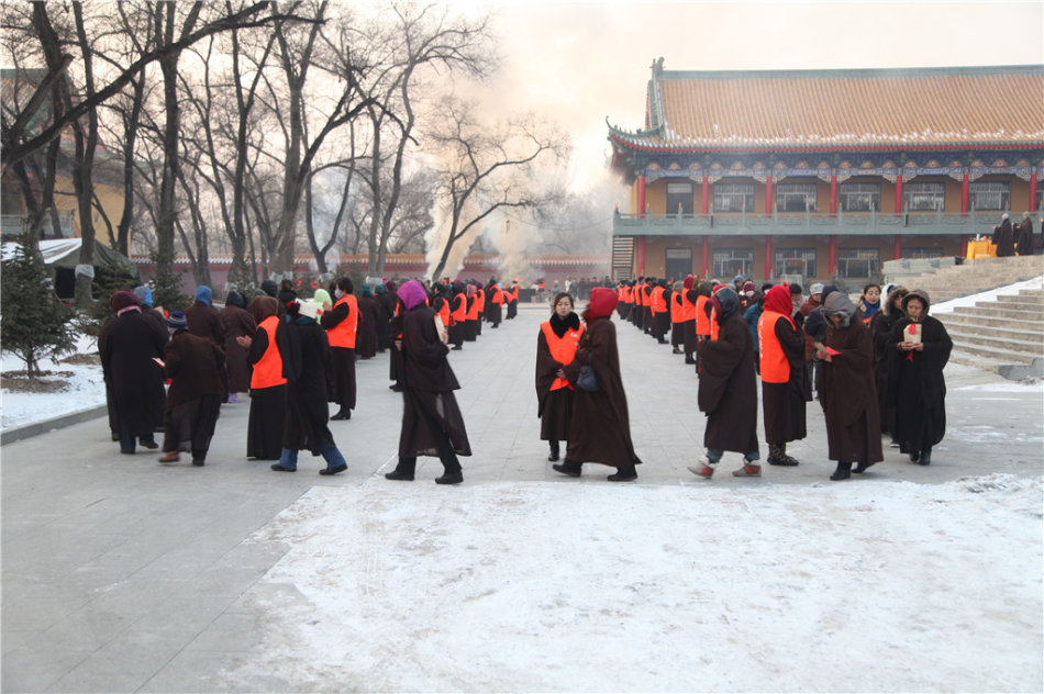 「药师如来」黑龙江大庆市果成寺药师佛圣诞祈福消灾、放生大法会圆满落幕