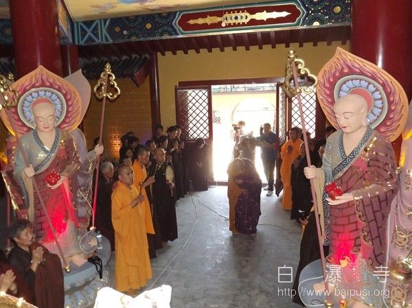 「佛教」北京金银山白瀑寿峰禅寺海会顶地藏王菩萨装藏法会隆重举行