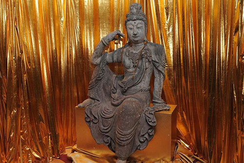 「东台」唐代木质观音像回归山西五台山东台望海寺 「东台」唐代木质观音像回归山西五台山东台望海寺