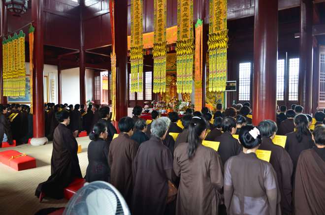 「东林寺」江西东林寺7月下旬10日闭关念佛圆满出关
