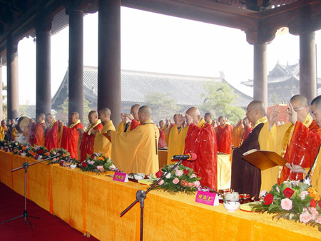 「华严寺」大同“五寺一宫”修复重光庆典暨华严寺开光法会举行