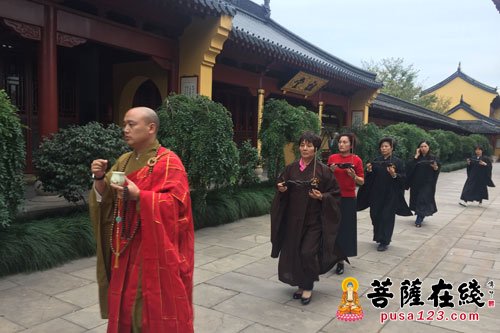 「观音」绍兴安康寺举行丙申年观音佛七熏坛仪式