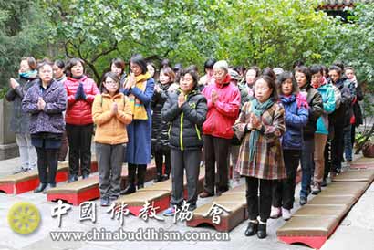 「中国佛教协会」中国佛学院在法源寺举行白光长老示寂追思法会