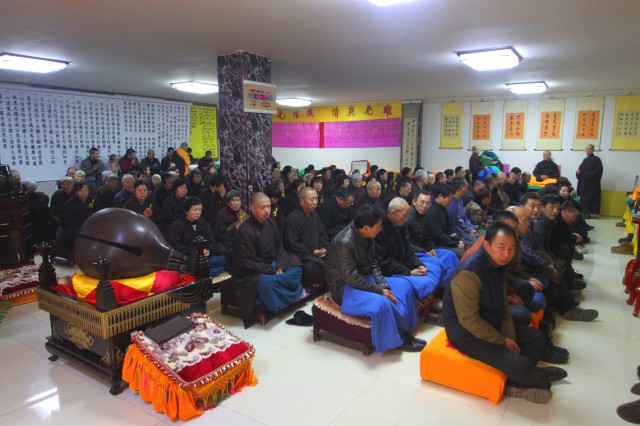 「极乐寺」山西大同极乐寺昌义大和尚闭关圆满 隆重出关