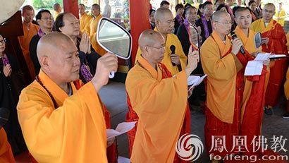 「佛教」加拿大佛教会湛山精舍举行广济龙王菩萨圣像升座仪式