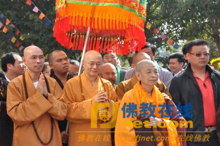 「佛教」海涛法师到梅州千佛塔寺举办佛学讲座暨药师法会