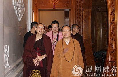 「佛教」一路一带一家亲 泰国古巴亞里亞察大师莅临大佛寺