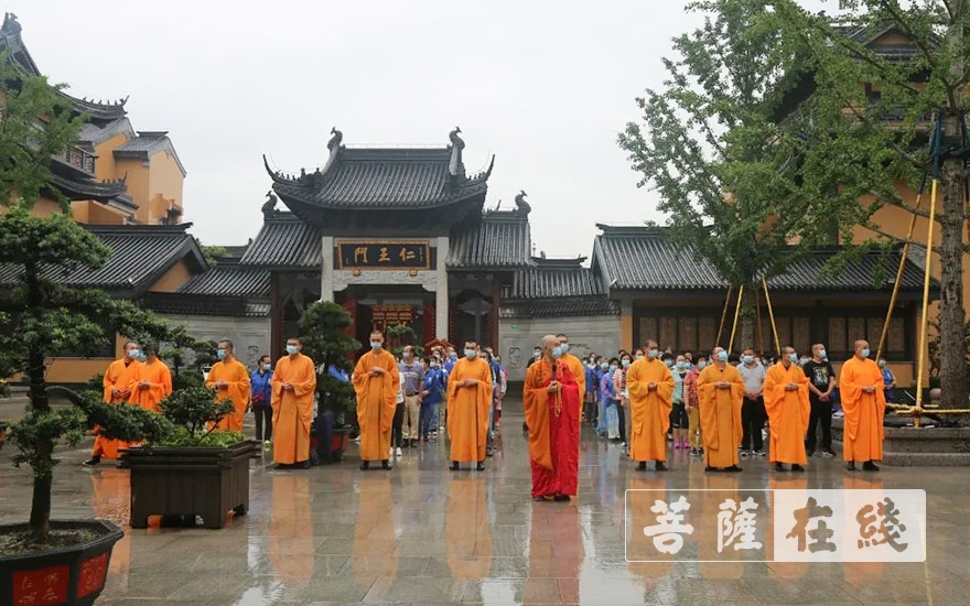 「宁国」上海宁国禅寺恢复开放首日 各项活动安全有序开展 「宁国」上海宁国禅寺恢复开放首日 各项活动安全有序开展
