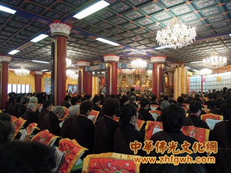 「佛教」永惺老和尚八十晋七华诞 西方寺举行暖寿普佛法会