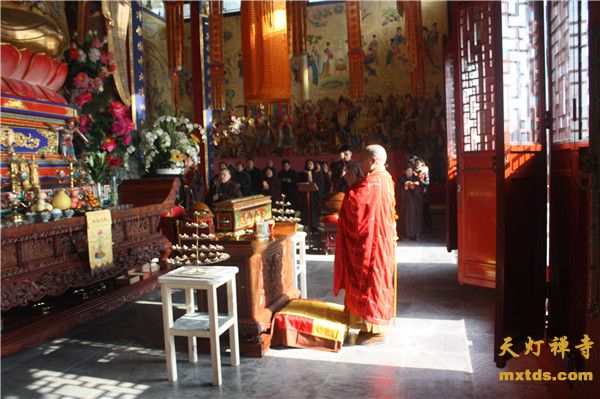 「皈依」陕西勉县天灯禅寺举行佛成道日祝圣、皈依法会