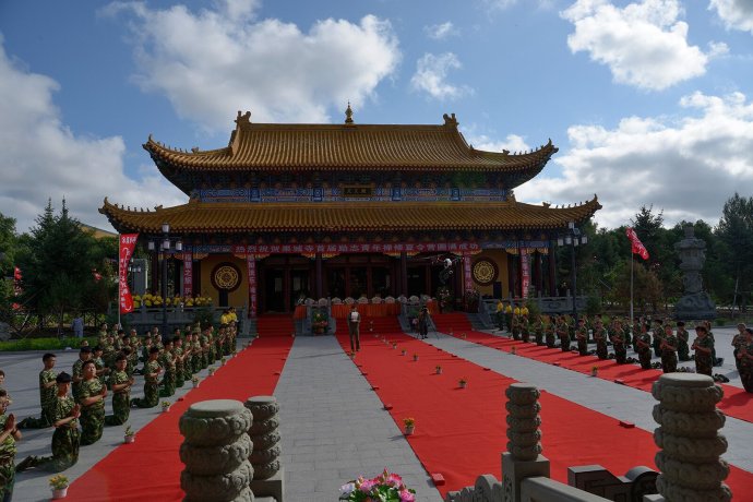 「佛教」大庆果城寺首届“福慧之旅”励志青年禅修夏令营开营