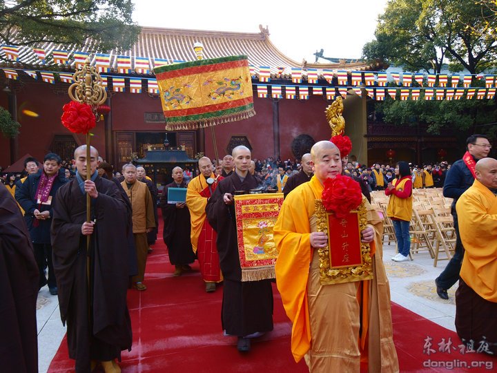 「东林寺」庐山东林寺举办大安大和尚升座法会