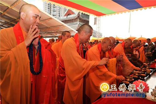 上海玉佛禅寺消除公共安全隐患保护性修缮工程开工典礼暨祈福大法会