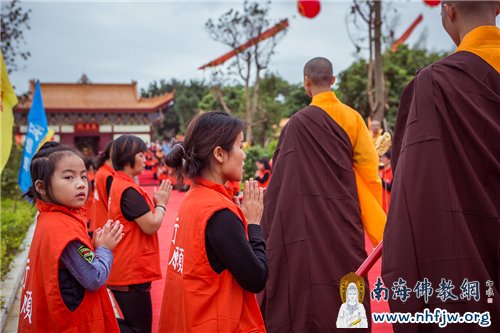 「佛教」广东深圳龙岗龙兴寺全殿落成开光祈福