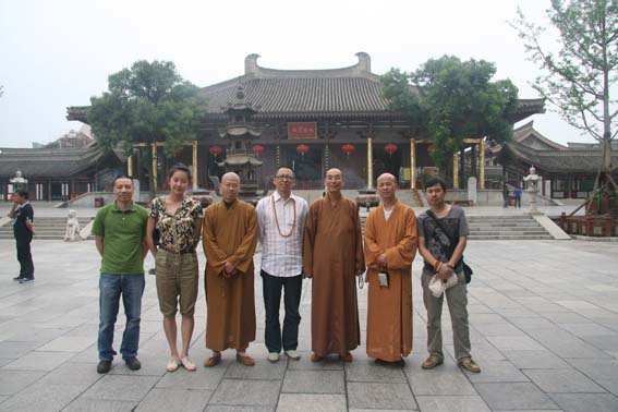「佛教」搜狐董事局主席张朝阳来法门寺祈福