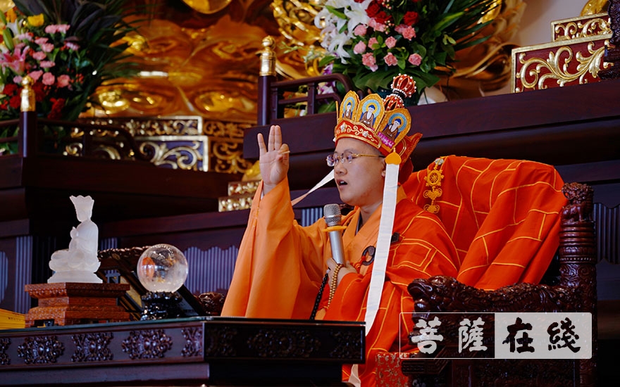「佛教」保定兜率寺开山七周年 十方善信网络直播互动参与法会