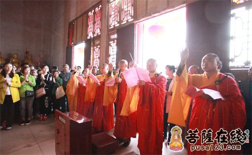 「佛像开光」江西省宜春市古林禅寺举行释迦牟尼佛佛像开光法会