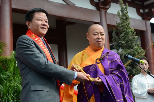 「佛教」湖北大慈恩寺开光庆典暨大洪山核心景区建成开放活动隆重举行