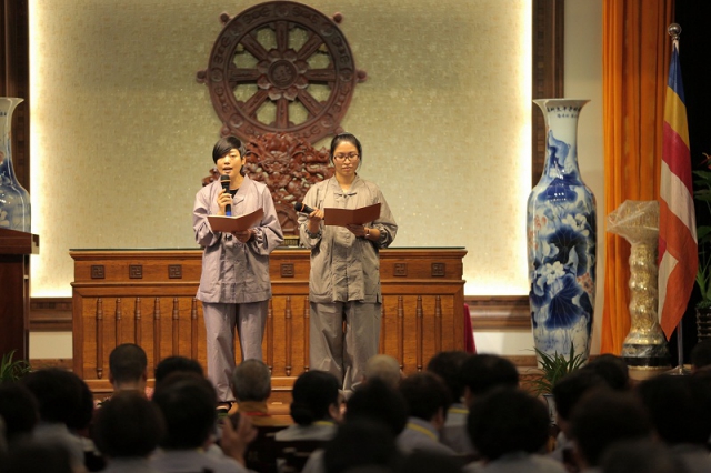 「佛教」浙江温州太平寺举行第九届短期出家活动