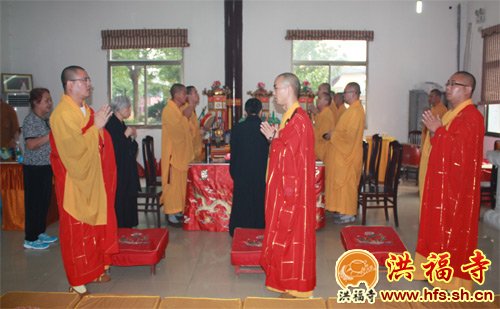 「圣诞节」弘扬菩萨宏愿 上海洪福寺举行地藏圣诞法会