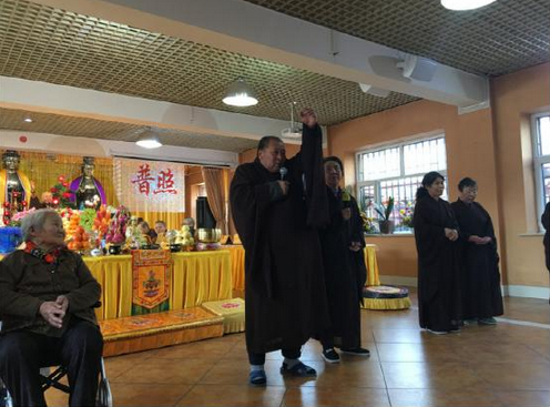 「佛教」黑龙江大庆果成寺举行吉祥、念佛法会和慈悲施食法会