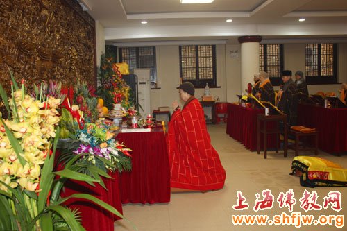 「妙法莲华经」上海沉香阁举行《妙法莲华经》共修法会