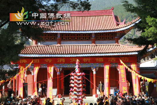 「佛教」云南大理佛图寺众心天香祈福法会圆满举行