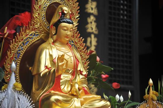 「观音」文殊院2014年观世音菩萨成道日法会再现万人盛况 「观音」文殊院2014年观世音菩萨成道日法会再现万人盛况