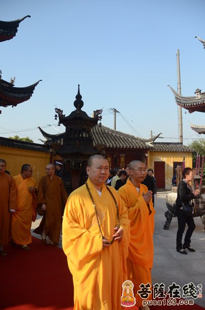 「佛教」上海吴兴寺举行建寺1500周年庆典暨大悲阁奠基仪式