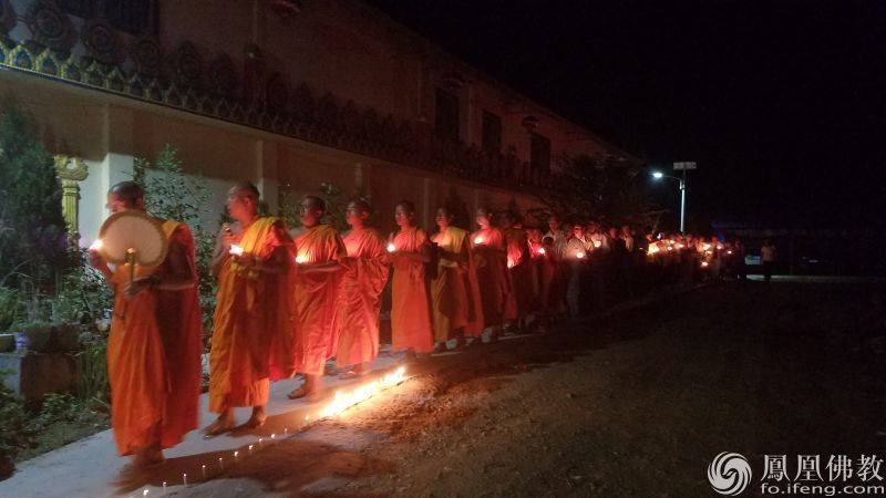 「佛教」云南沧源金龙寺举办解夏安居法会