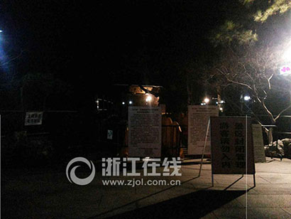 「佛教」上百民警彻夜职守 为了安全杭州八大寺庙除夕夜不开放烧头香