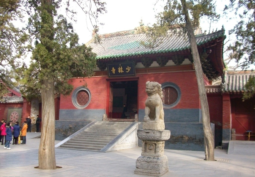 「佛教」电影《少林寺》里的少林寺