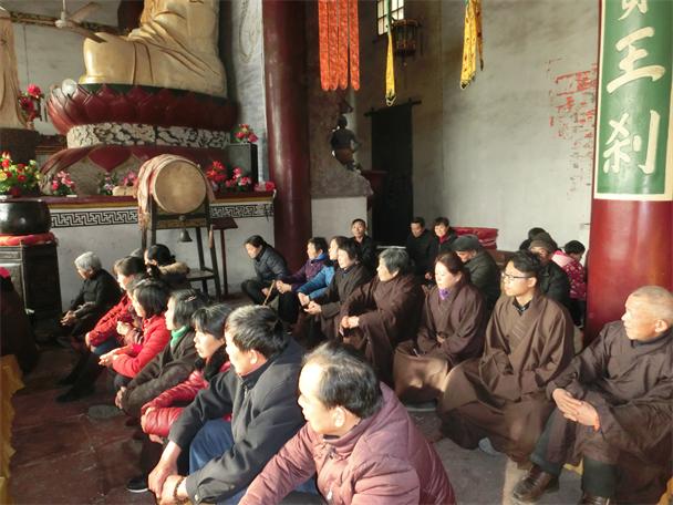 「佛教」安徽天柱山三祖禅寺举行解七法会